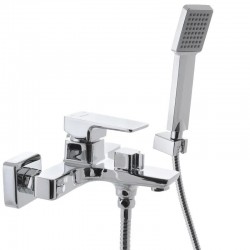 Смеситель для ванны MIXXUS PREMIUM KVADRO 009 EURO MI5806 с коротким изливом Смеситель для ванны MIXXUS PREMIUM KVADRO 009 EURO MI5806 с коротким изливом